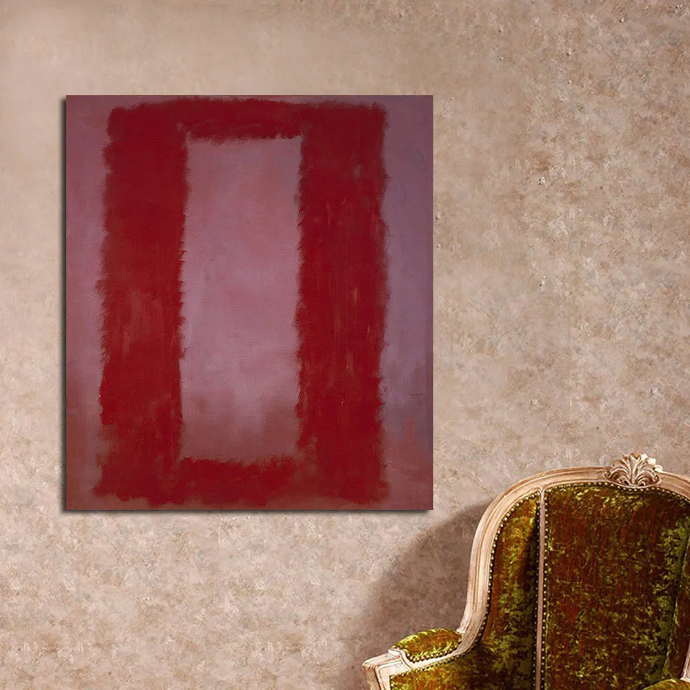 

100% ручная роспись Марка Ротко классическая картина маслом домашний декор холст Картина маслом Художественная Картина комната Современная Настенная гостиная без рамки