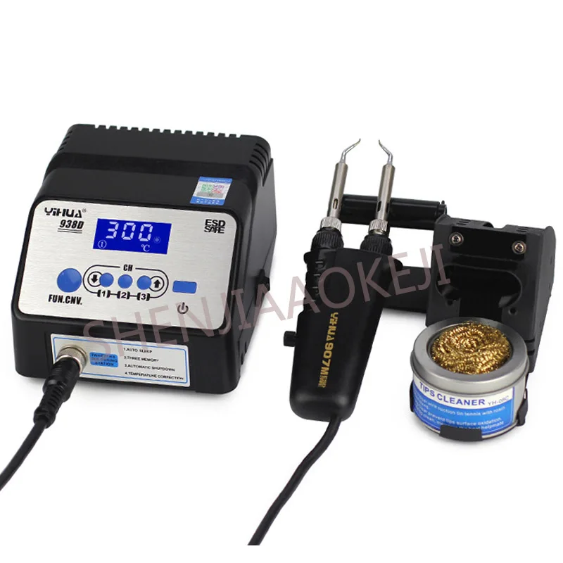 แหนบ soldering station ไฟฟ้าแหนบ LED Anti - static อัจฉริยะตะกั่ว - ฟรี soldering station Anti - static แหนบ 90 วัตต์