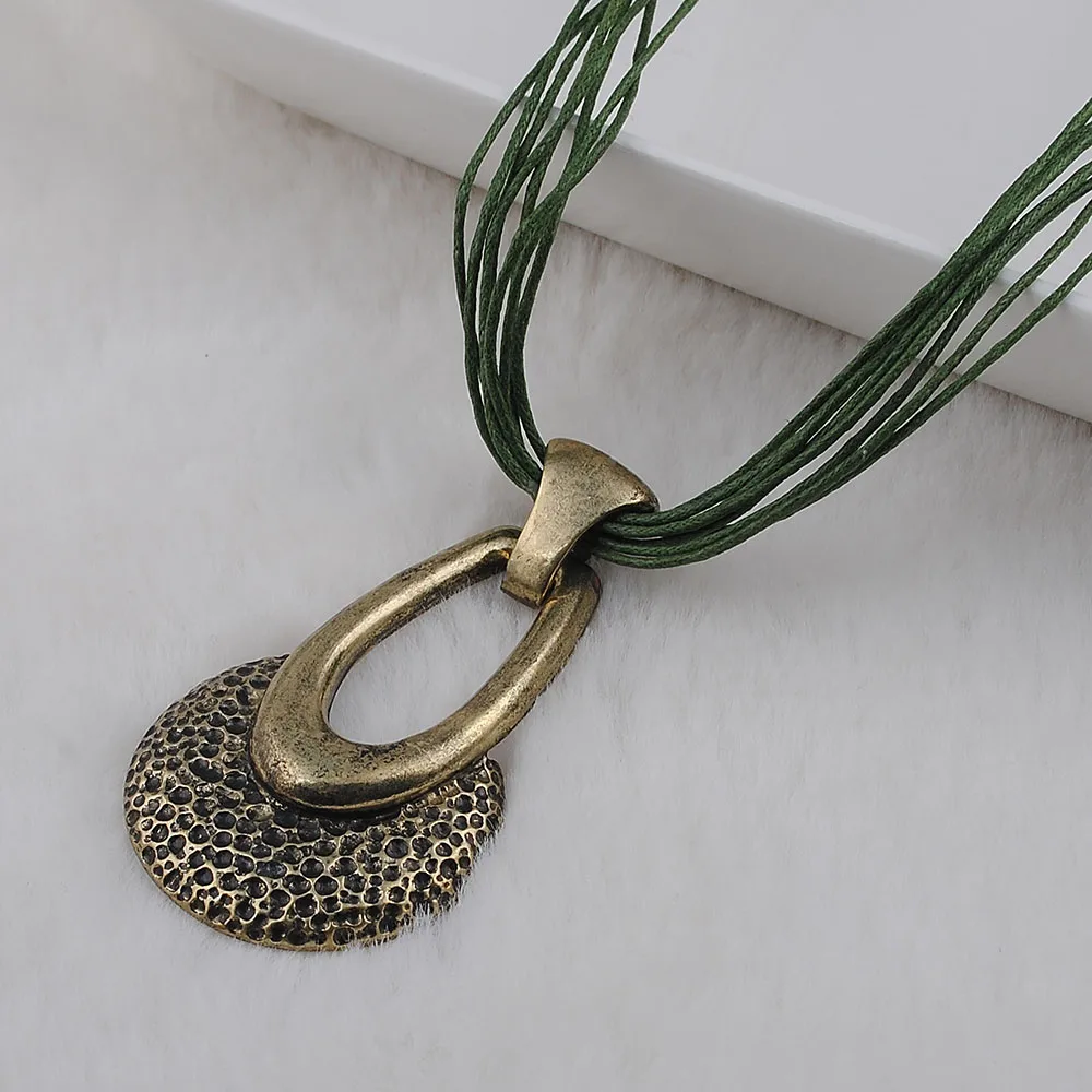 Alloy Jewelry Pendant Necklace Chain Wax String Popular Items