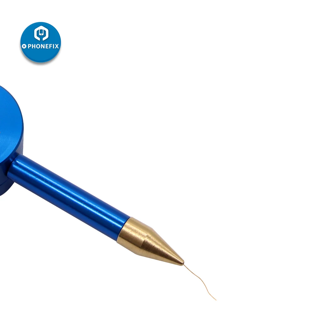 Pluma de cable de salto para teléfono móvil, herramienta de reparación de pluma de línea voladora de huella dactilar, placa base de teléfono
