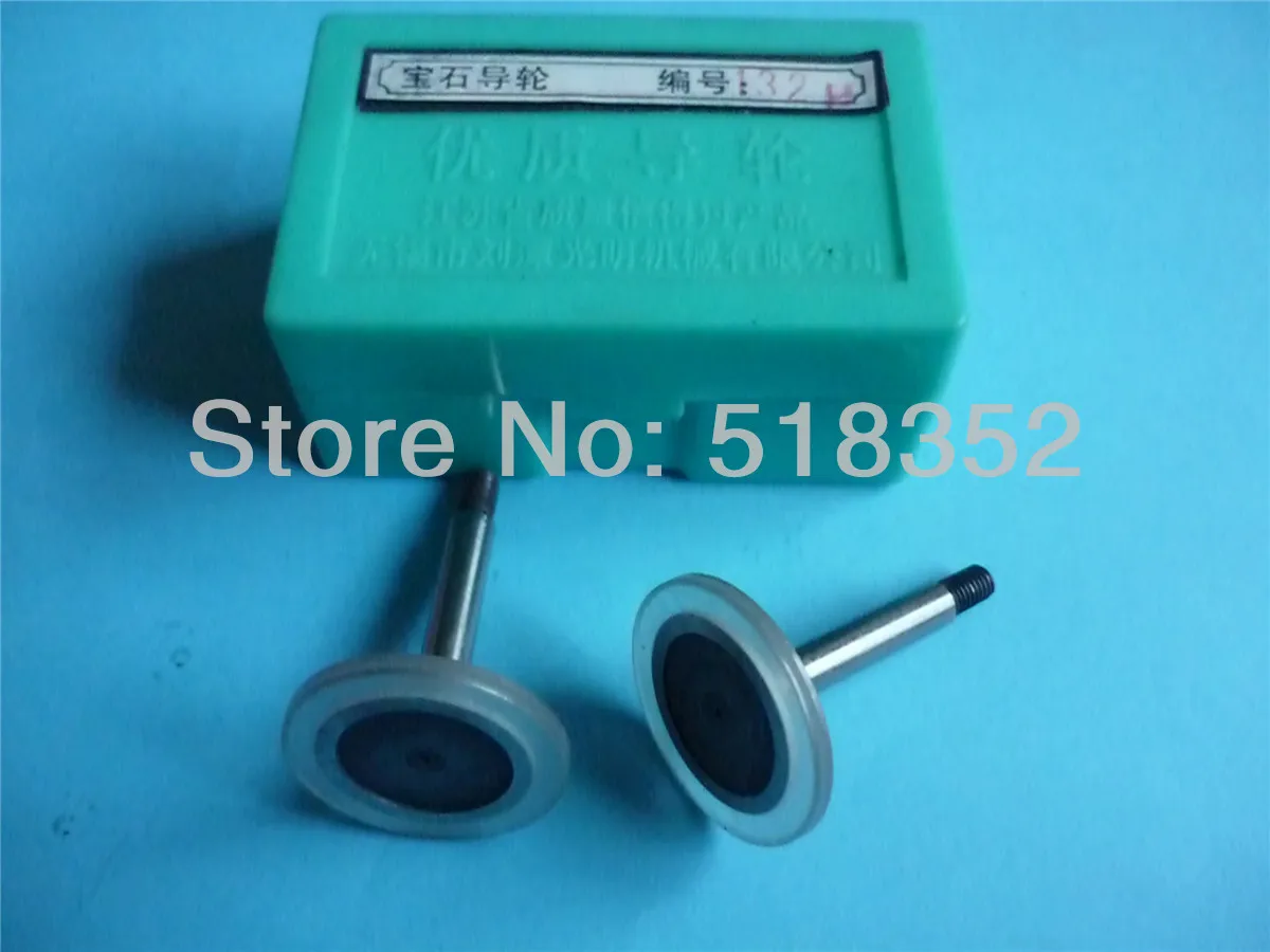 Guangming 132B OD32mmx L45mm High Precision Gemstone Guide wheel(pulley), High Speed Wire Cut EDM Parts