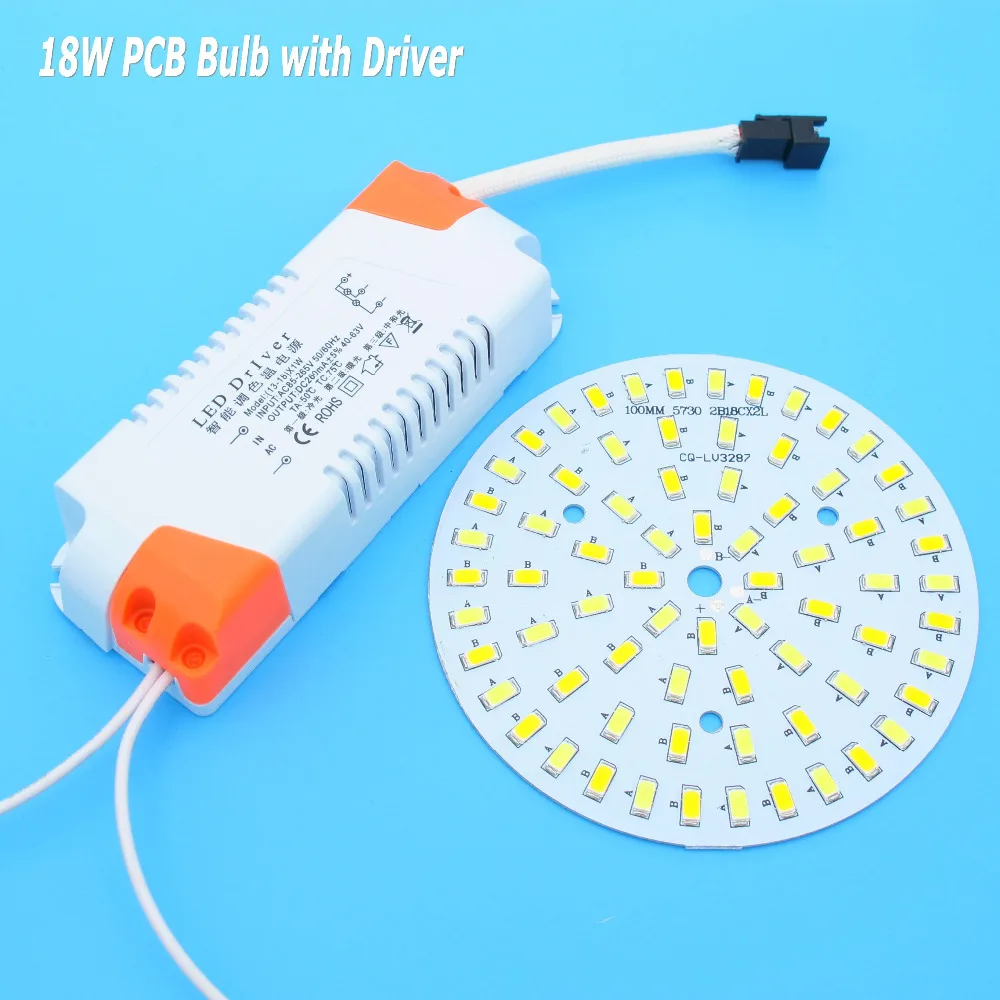 "Fonte de luz branca quente com condutor de led,