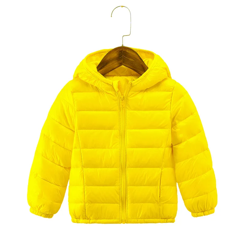 Winter New Children\'s Down Jacket Thin Children\'s Down Jacket Boys Girls Coat