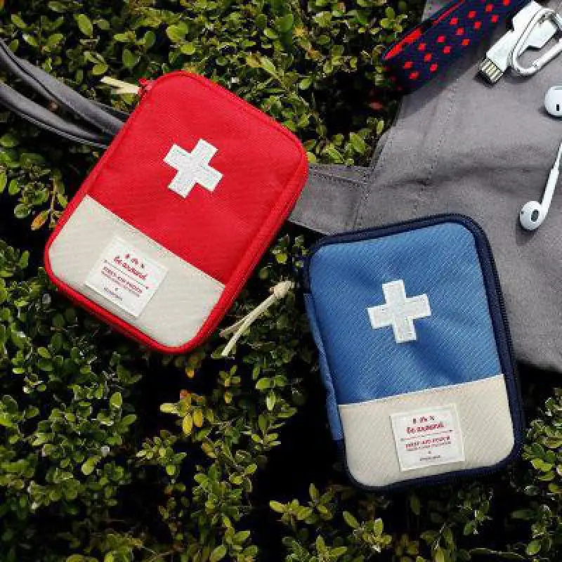 Mini sac de premiers soins portable pour voyage à domicile, petite trousse d'urgence médicale, équipement de camping, protection de sécurité, nouveau