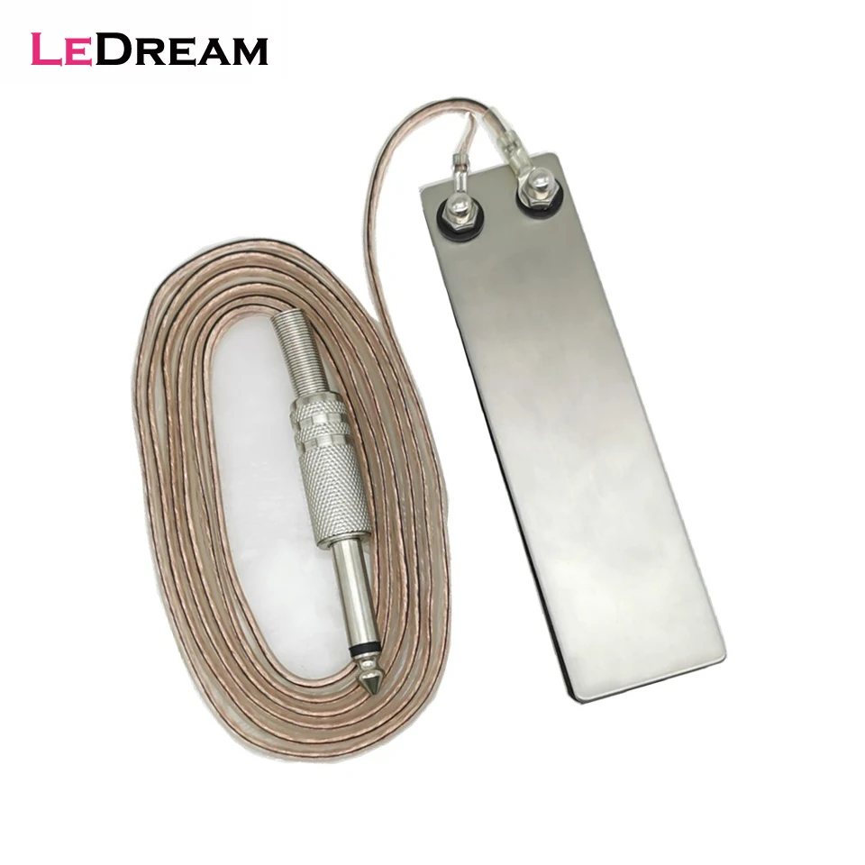 

Высокое качество Нержавеющая сталь ножной переключатель для тату нескользящий для педали для Питание тату оборудование аксессуары регулятор педали