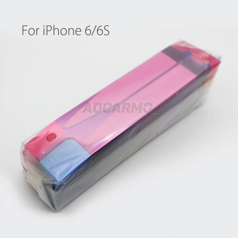 100Pcs/Lot Aocarmo Battery Adhesive Glue Tape Anti-Static Sticker Strip For iPhone 5S/6/6P/6S/6SP/7/7P/8/8P 4.7\