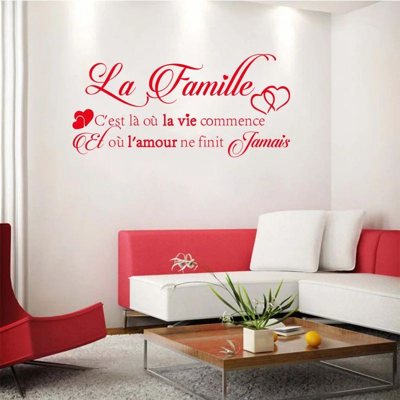 Vinyl Wall Decals for Living Room and Bedroom Mural Sticker Autocollant Decor DIY Art Wallpaper House Decoration DW1210 image 5