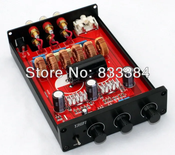 TPA3116 2.1 2x50W+100W Class D AMP Amplifier Board assemble with Case