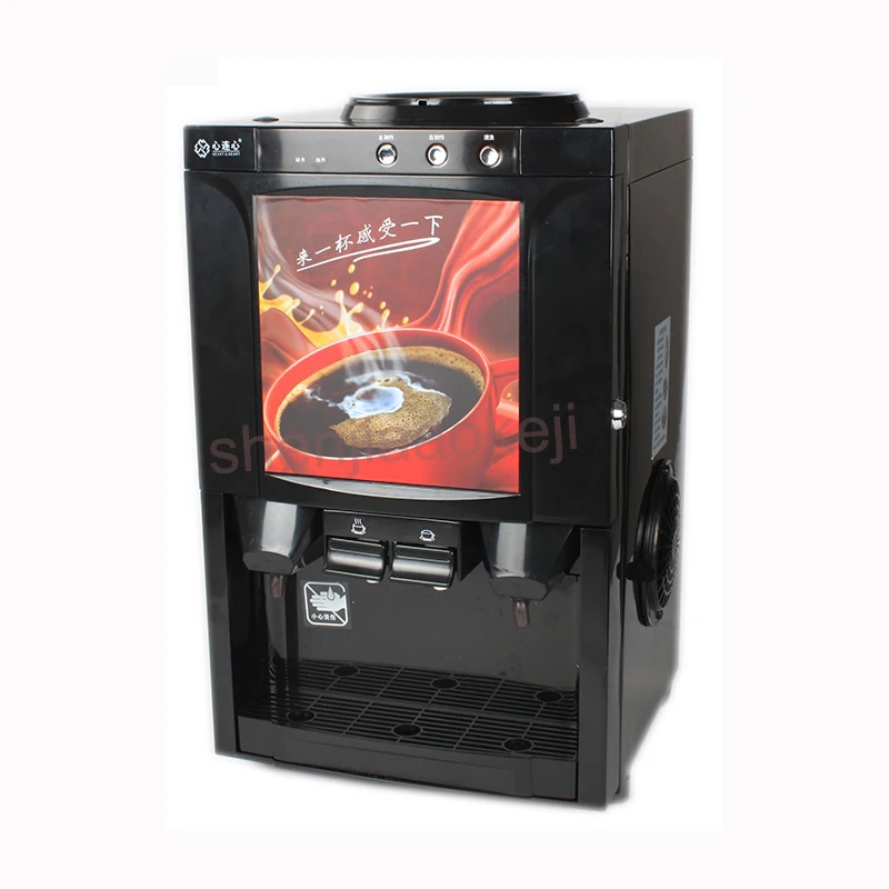 Pequeno desktop automático máquina de café instantâneo leite-chá máquina de café bebida quente fontes de bebida do agregado familiar