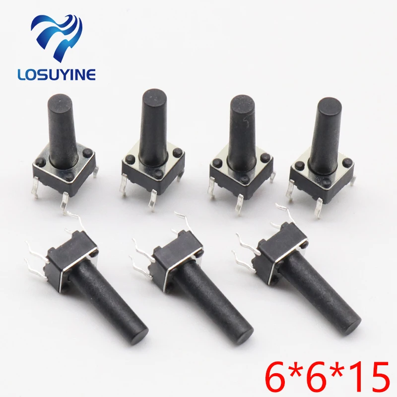 50Pcs/Lot 6X6X15Mm …