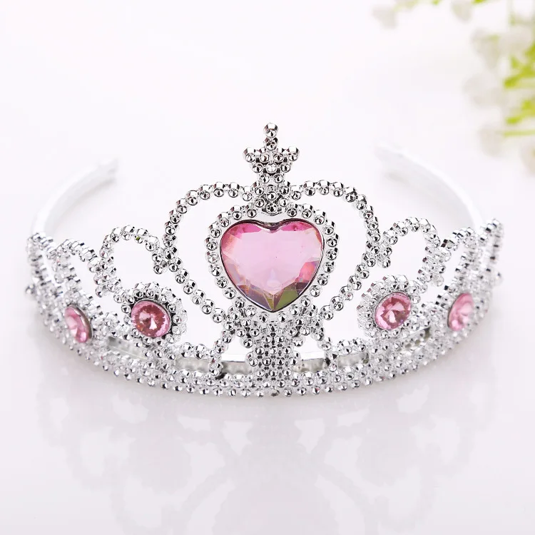 cute princess crowns hairband birthday gift for girls kids hair head hoop band headband accessories for children tiara headdress