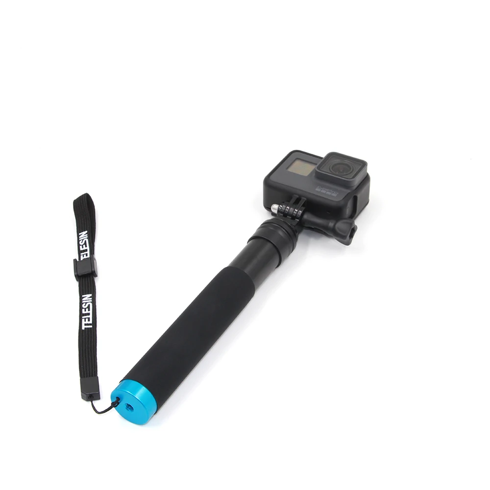 Trípode extensible de mano para teléfono, palo de Selfie para DJI Osmo 2, GoPro 10, 9, 8, 7, 6, 5, 4 Max, Insta360 R