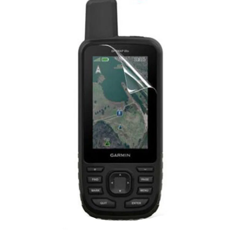 3 Máy Tính Thú Cưng Tấm Bảo Vệ Màn Hình Trong Suốt Bao Màng Bảo Vệ Bảo Vệ Cho Garmin GPSmap 66st 66 66S 66sc 66i Cầm Tay thiết Bị Dẫn Đường GPS Tracker