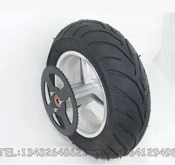 BEST Electric Scooter Rear Wheels with110/50-6.5 On-road Tyre/12\