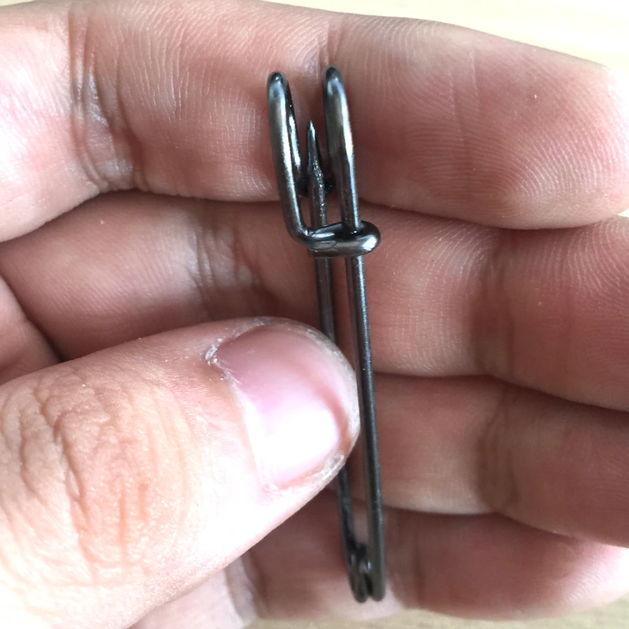 50 unids/lote EDC herramientas al aire libre alfileres de seguridad broche broches de alfiler en blanco accesorios de supervivencia viaje