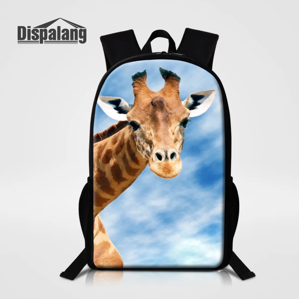 

Dispalang School Bags for Teenagers Girls Schoolbag Large Capacity Giraffe Printing Backpack Men Rucksack Bagpack Kids BookBag