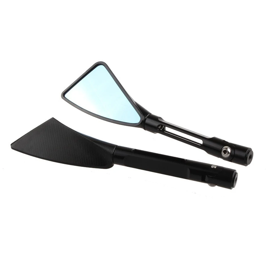 Arm Aluminum TOMOK CNC Motorcycle Rear Side Mirrors Universal For Street Bike Sport Bike Scooter