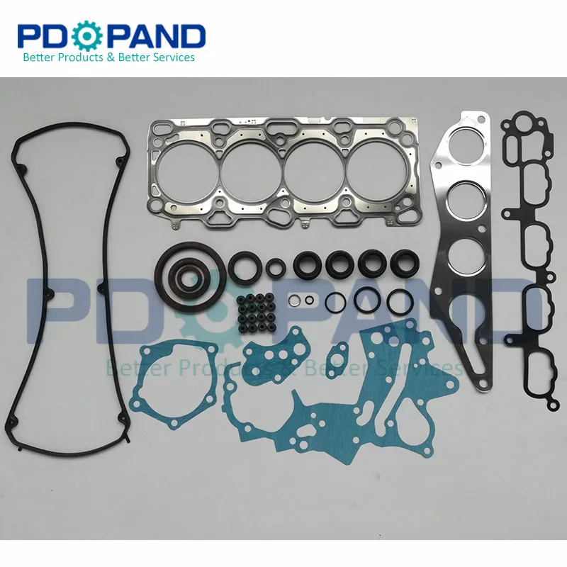 4G69 Full Engine Complete Gasket Set MD979394 for Mitsubishi Lancer Outlander/GRANDIS/GRUNDER Saloon 2.4L 2378cc