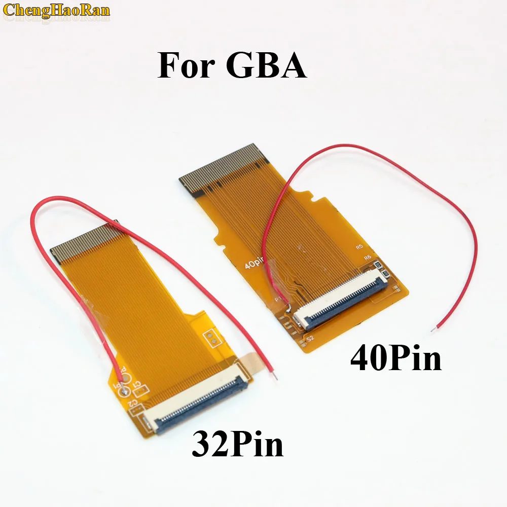 1PC Replacement 32Pin 40 Pin For Gameboy Advance MOD LCD Backlight Cable Ribbon for GBA SP Backlit Screen Mod 32P 40P