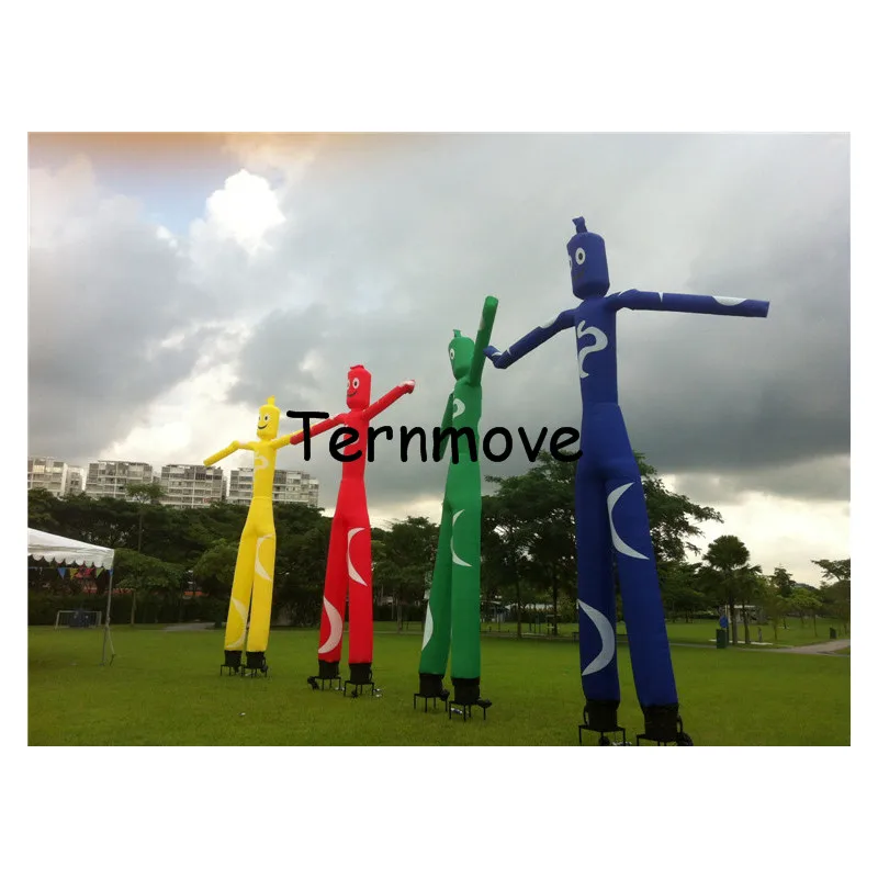 double leg sky dancer Cheap Outdoor Party Game and Event Show Air Inflatable Sky windy man without Blower