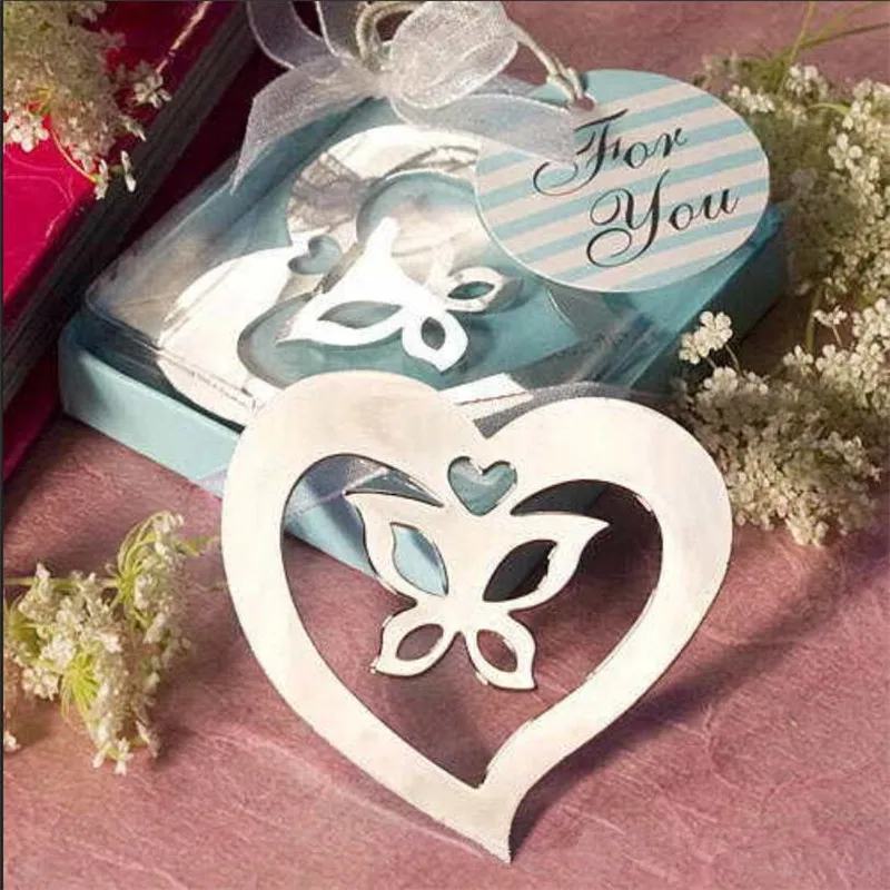 1Pcs/Lot New Metal Bookmarks Gift Box Student Eagle Heart Shaped Bear Star Bookmark Stationery