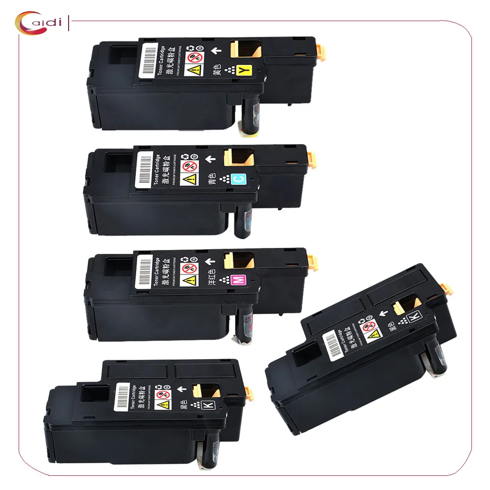 5-Pack Compatible Toner Cartridges Replacement for Xerox Phaser 6020 6022 WorkCentre 6025 6027