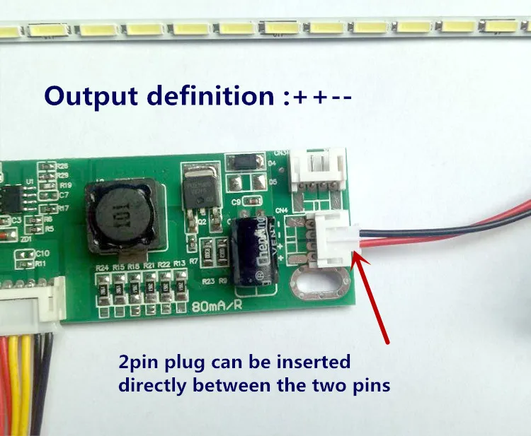 CA-266S novo universal 32-65 polegadas LED LCD TV backlight placa de driver de corrente constante saída 80-480mA
