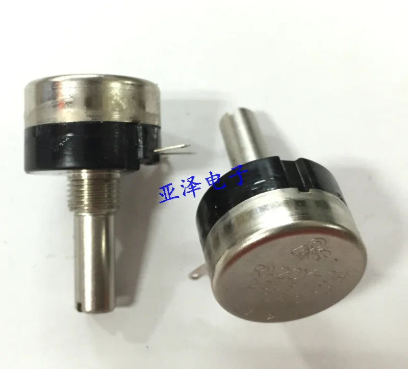 

Original Japan TOCOS potentiometer RA20Y-OH 20SB103J resistance 10K round shaft 20MM switch