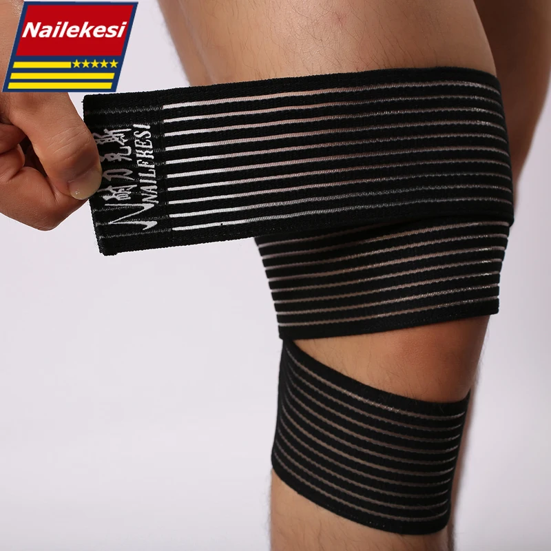 

Professional high elastic bandage compression tape supports knee guard brace sports protector basketball soccer football tennis