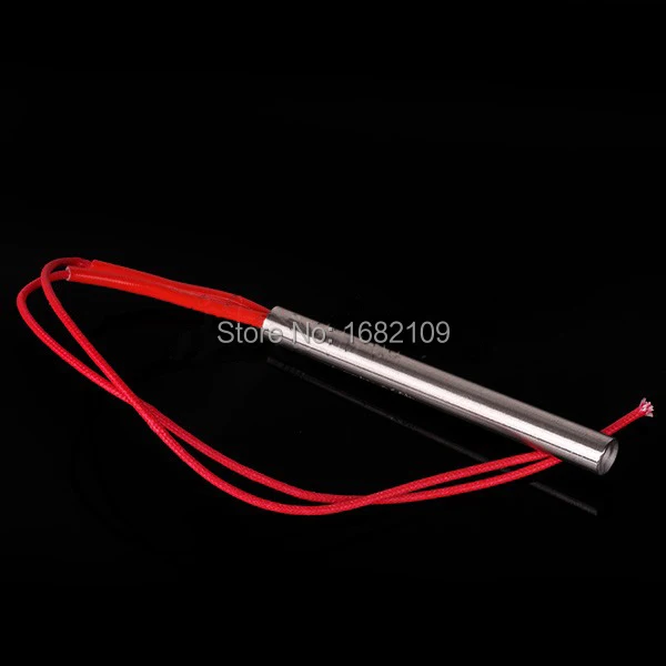 Free shipping 10*75mm Heater Length AC 220V 315W Electric Cartridge Heater Heating Element 10 pcs Cable Length 1000mm