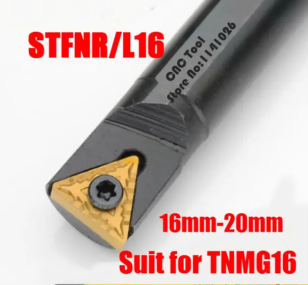 1 PCS 91 angolo S16Q-STFNR16 S18Q-STFNR16 S20R-STFNR16 S25S-STFNR16 STFNR/L STFNL di Tornitura CNC Tornio strumenti vestito per TNMG160404/ 08