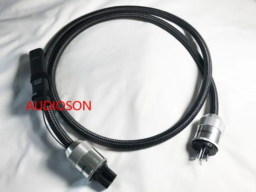 Audioson-WEL Signature Solid PSS CARBON-BASED 72V DBS HIFI US AC Audiophile Power cable