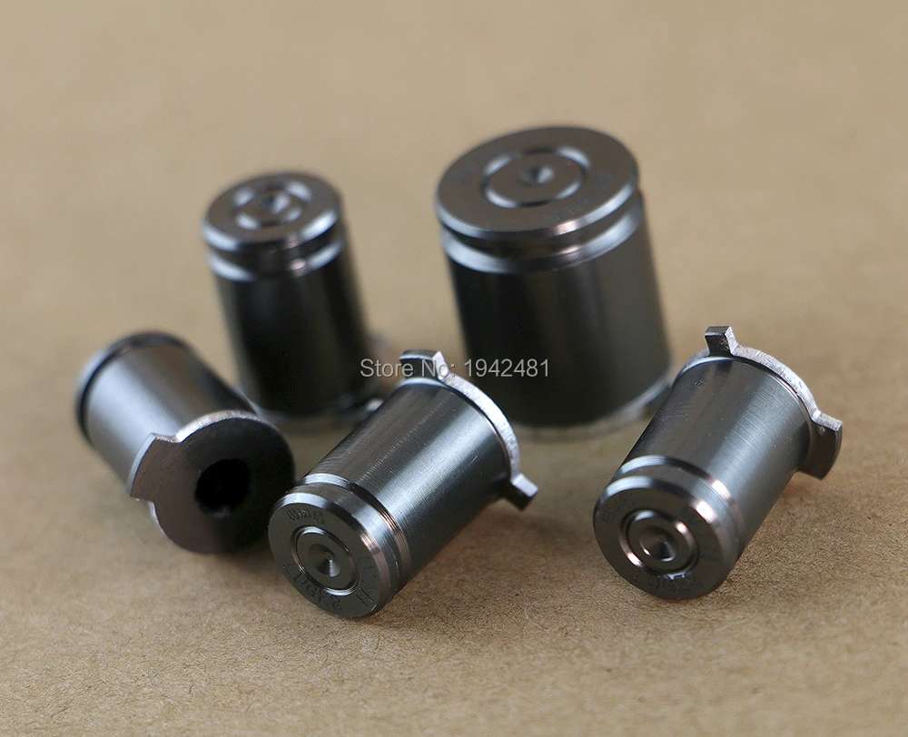 30 juegos de botones ABXY tipo bala cromados de Metal, Kit Mod de latón de 9mm para controlador Xbox360 XBOX 360