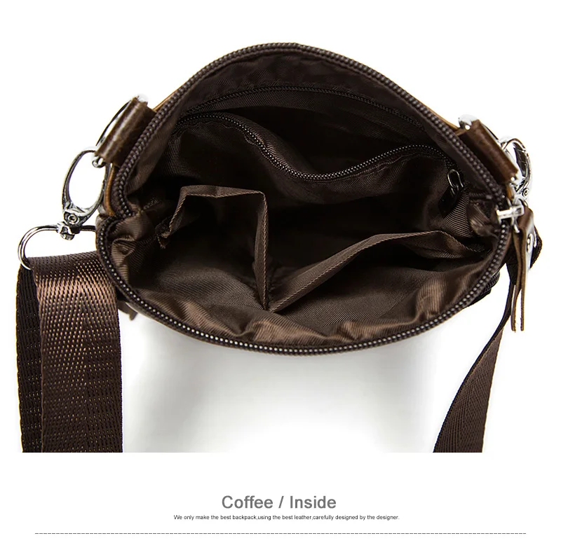 Vintage Cross Body Umhängetasche Für Männer Schulter Echtes Leder Tasche Messenger Handtasche Aktentasche Männlich Schwarz Sac EIN Haupt Bolsas 2020 – Detail 9