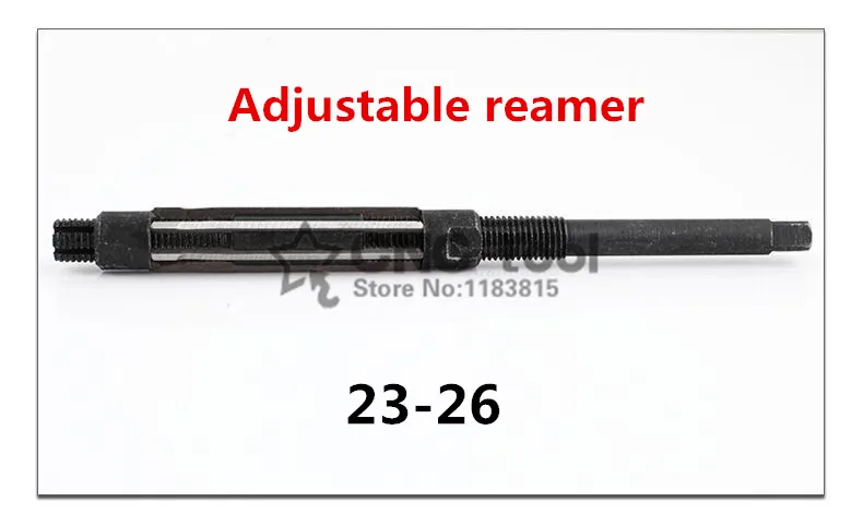 23-26mm 1pcs HSS Adjustable reamer Hand reamers drill The lathe tools Free shipping