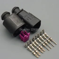 1PCS 4 pin 4B0973812 4B0973712 Automotive Connector 1.5mm Waterproof Pressure Water Temperature Sensor Plug For VW Audi
