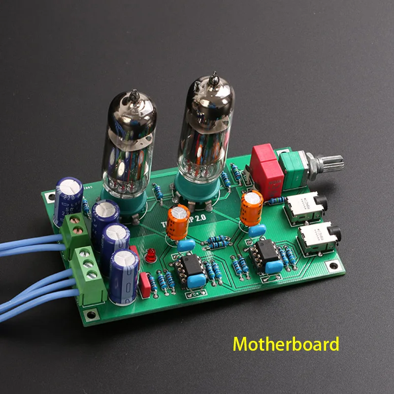 ใหม่ Mini 6J5 Class สูญญากาศหลอดบัฟเฟอร์ AMP เครื่องขยายเสียงหูฟังสเตอริโอ HiFi เครื่องขยายเสียง Preamp