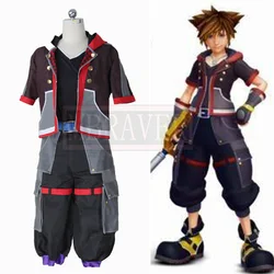 Kingdom Hearts Sora Cosplay Costume Halloween Christmas Party Uniform Custom Made Any Size