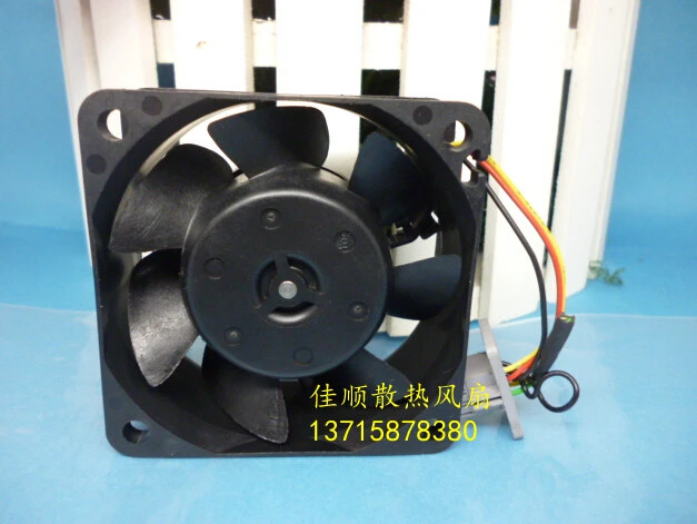 TA225DC B34605-57 60*60*25 12V 0.58A NIDEC 3 wire cooling fan