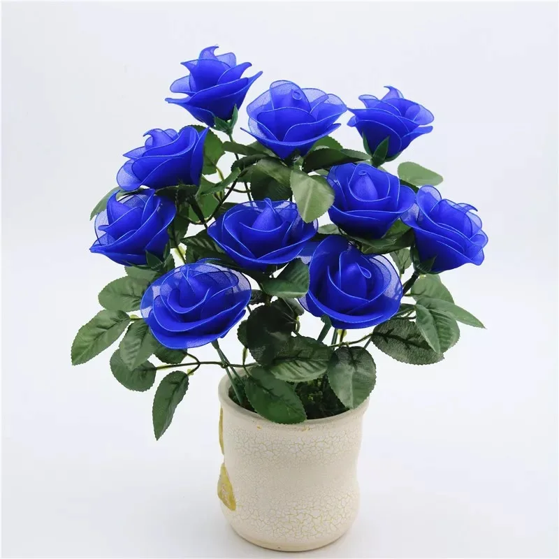 2cm To 5.5cm White Water Drop Modeling Foam Rose Bud For Nylon Stocking Flower Accessories Polystyrene Styrofoam Buds