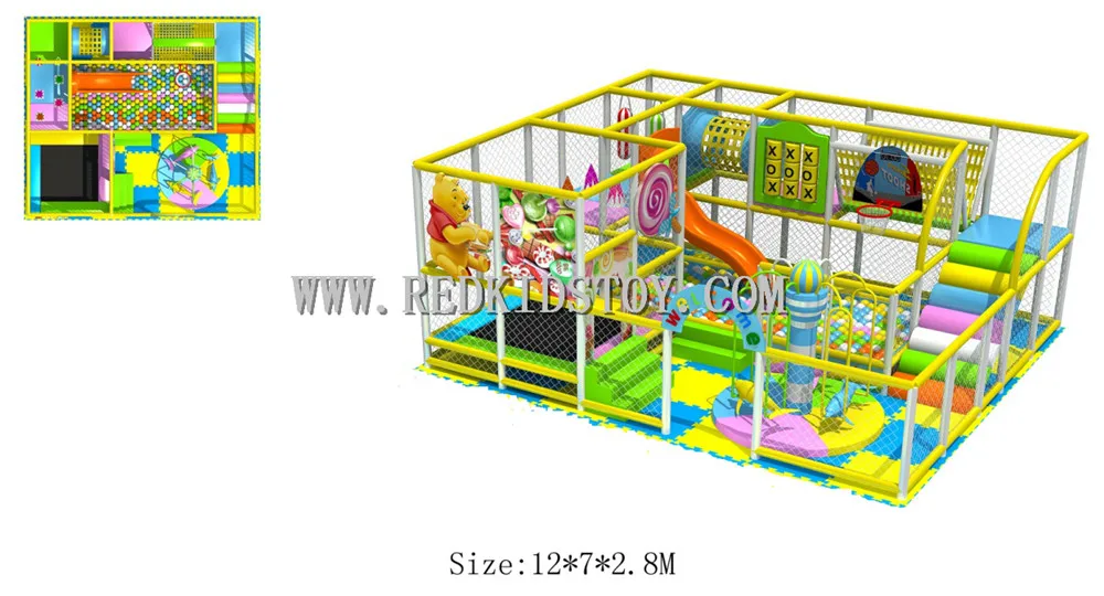 Exported to Mozambique Pre-school Electronic Indoor Play Equipment CE Approved Kids Play Center 160323-A