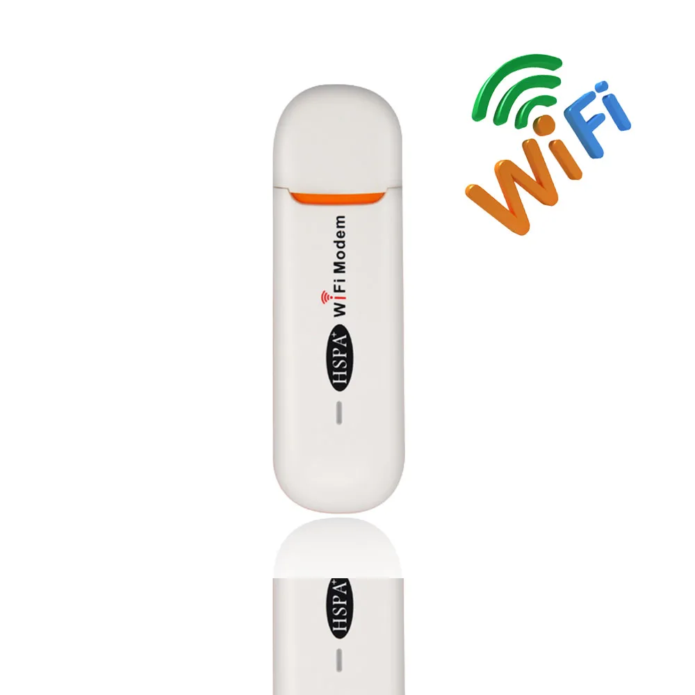 7.2Mbps Mini 3G USB Modem Wireless Router USB Wifi Dongle Mobile Wifi Router Hotspot with SIM Card Slot  for Car/Outdoor Travel