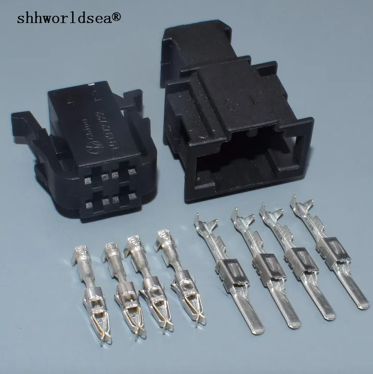 

shhworldsea 3.5mm 4p male female pin car connector Oxygen sensor 191 792 722 191972732 191792722 for VW for AUDI