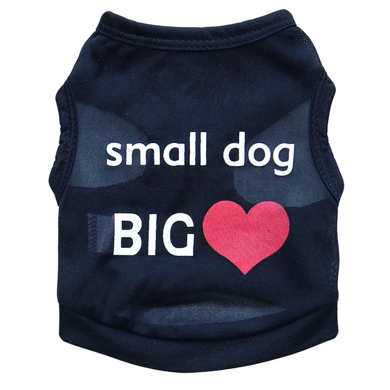 Summer Dog Clothes Pet Clothes for Small Dog Pet Vest T Shirt for Yorkshire Chihuahua Puppy Cool Clothing Shirt for Cats 30