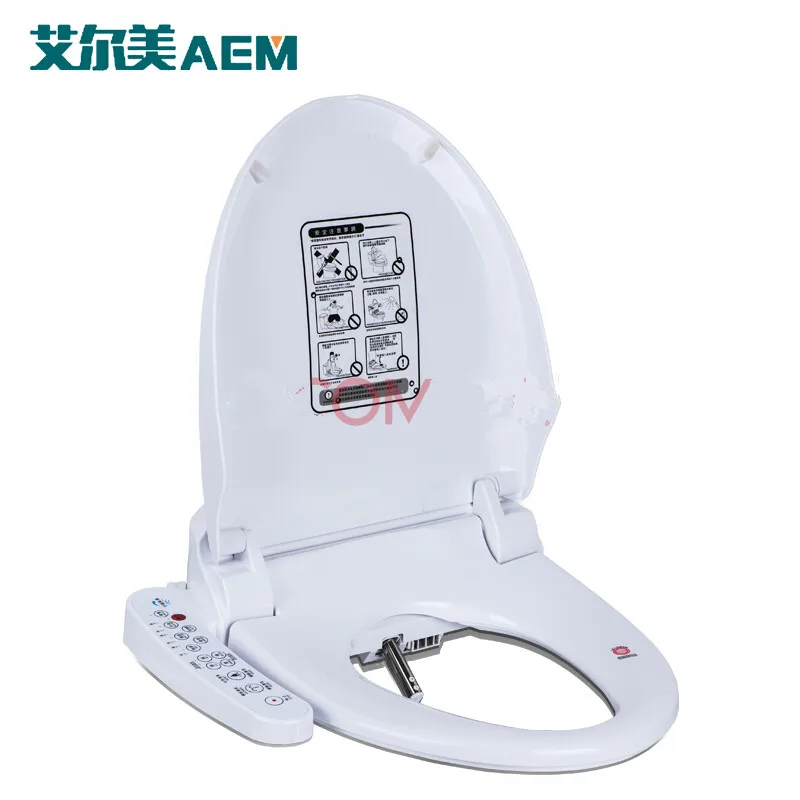 Smart Heated Toilet Seat Hinge WC Sitz Intelligent House Water Closet Automatic Toilet Lid Cover Heating Matong AC110V 220V