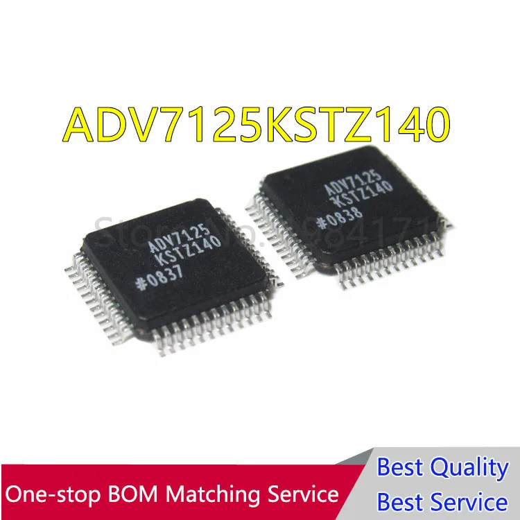 ADV7125KSTZ140 QFP48 ADV7125 ADV7125KSTZ-140 d/a converter chip