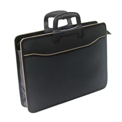 Maletín portátil de moda para hombre, bolsa de negocios para oficina, paquete de tendencia, bolsa de trabajo, archivo A4, bolsa de conferencia Oxford impermeable