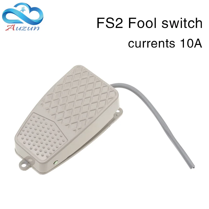 

Переключатель наклейки на ногу, алюминиевый корпус FS2 wire/серебристый качественный самосброс.