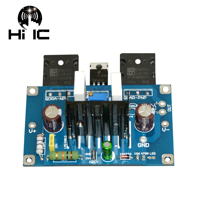 Panneau d'effet de ligne standard officiel, amplificateur à grand tube, poussée standard 2, kit de bricolage, IC non inclus, LME49, 1PC