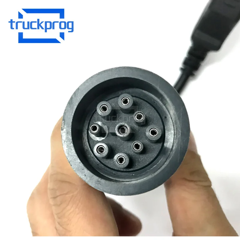 9 Pin North America Diagnostic Cable for mack trucks diagnostic tool 9pin connector cable 88890302